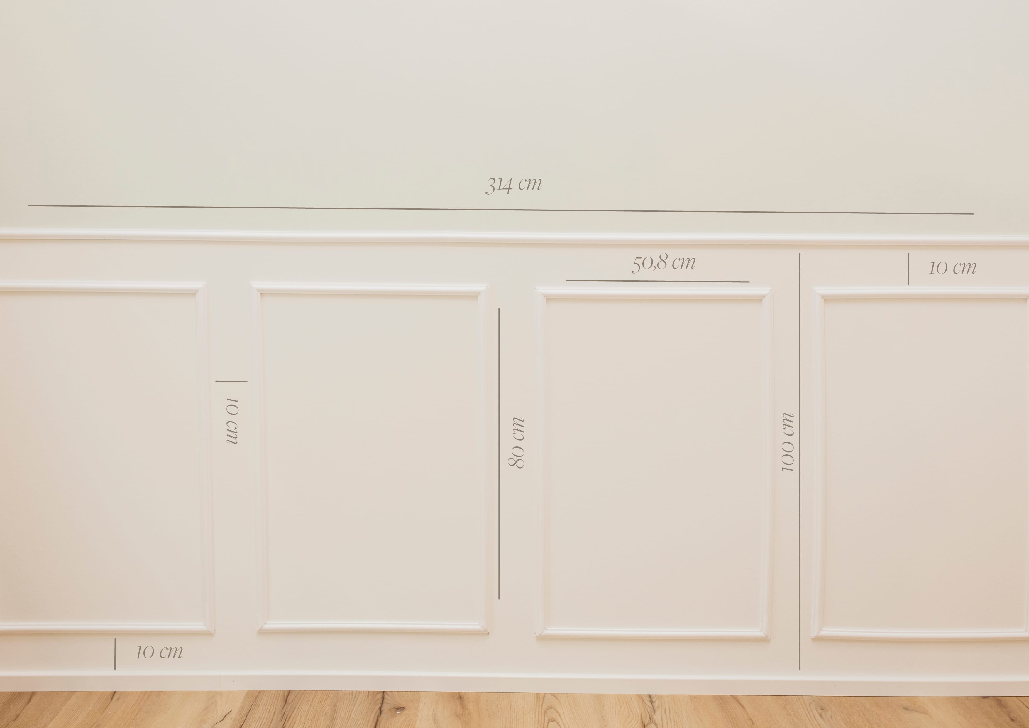 wall4all - Wandkassetten Maße Quer