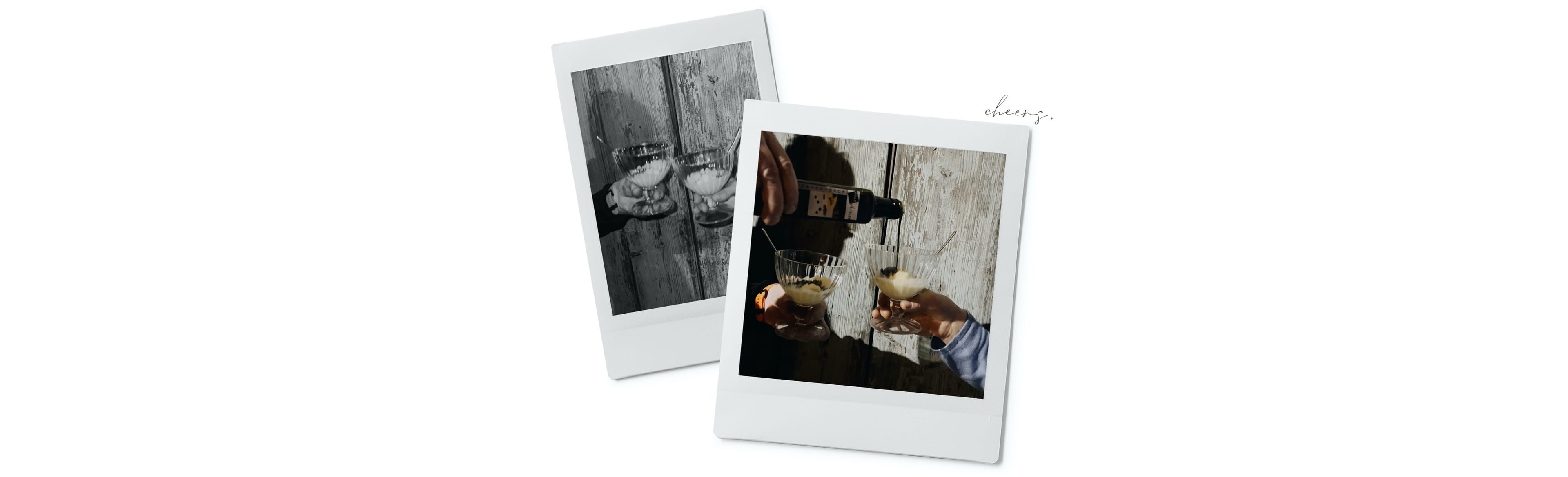 Job Shots Polaroid - Cheers